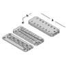 Afbeeldingen van GB blinde houtverbinding - 170x60x14mm 96x221mm - aluminium