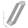Afbeeldingen van GB Gordinglas 75x200 1,5 RVS