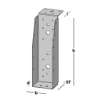 Afbeeldingen van GB Balkdrager GBS-LL 71x246 1,5 Sendzimir Verzinkt