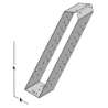 Afbeeldingen van GB Gordinglas 71x246 1,5 304