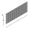 Afbeeldingen van GB Spijkerplaat 106x256mm 1,25mm verzinkt 