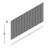 Afbeeldingen van GB Spijkerplaat 150x300mm 1,25mm Sendzimir Verzinkt
