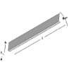 Afbeeldingen van GB randkist - 84° 290x2000x1,5mm - sendzimir verzinkt metaal
