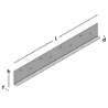 Afbeeldingen van GB randkist - 90° 270x2000x1,5mm - sendzimir verzinkt metaal