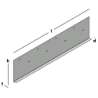 Afbeeldingen van GB randkist - 90° 490x2000x1,5mm - sendzimir verzinkt metaal