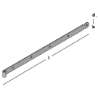 Afbeeldingen van GB heng voor pen - Ø16x800mm 40x4mm - RVS 304