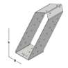 Afbeeldingen van GB gordinglas - 63x125x1,5mm - sendzimir verzinkt