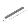 Afbeeldingen van GB draadeind - M16x195mm - 4.8 blank 