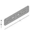 Afbeeldingen van GB Koppelplaat 315x70x5mm Zink-Magnesium