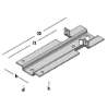Afbeeldingen van GB vloer HSB-strip met lip - 220/293mm 111x3mm - sendzimir verzinkt