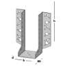 Afbeeldingen van GB Raveeldrager zwaar 440/75x182mm Sendzimir Verzinkt